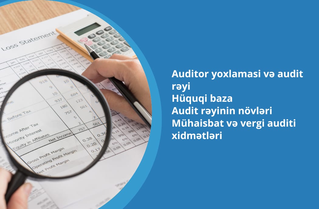 Audit və digər nəzarət yoxlama